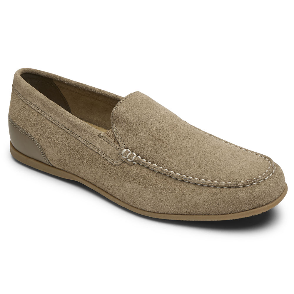 Rockport Mens Slip-On Olive - Malcom Venetian - UK 405-RZJNEY